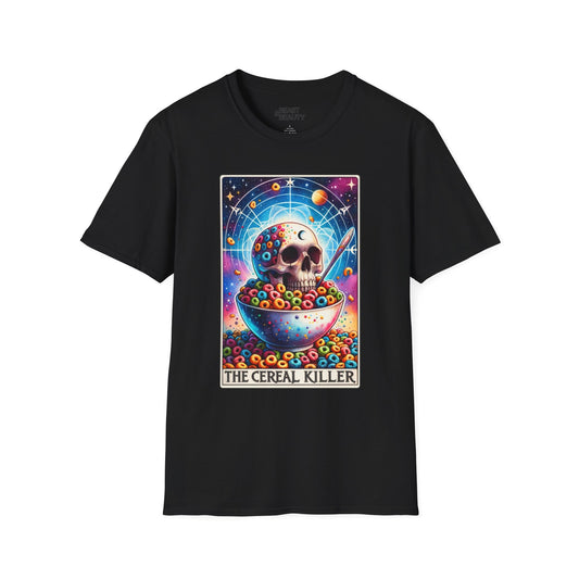 The Cereal Killer Tarot T-Shirt Black / S gift_idea unique_gift personalised_gift