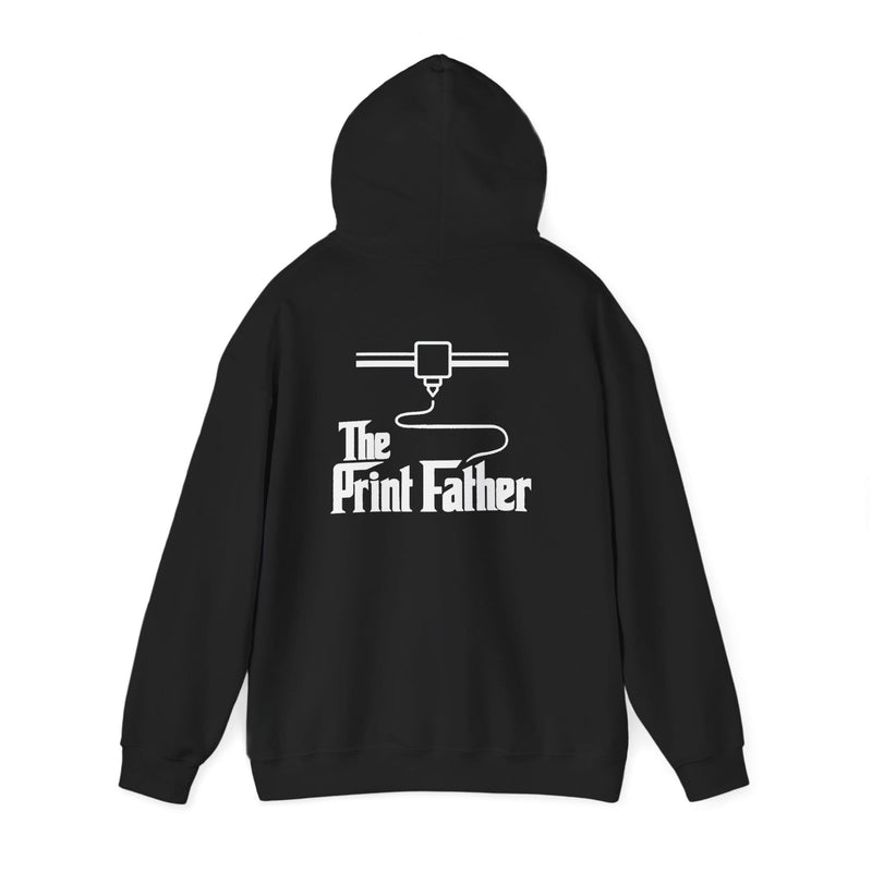 La sudadera con capucha "The Print Father" - Divertido regalo de impresión 3D para padrinos