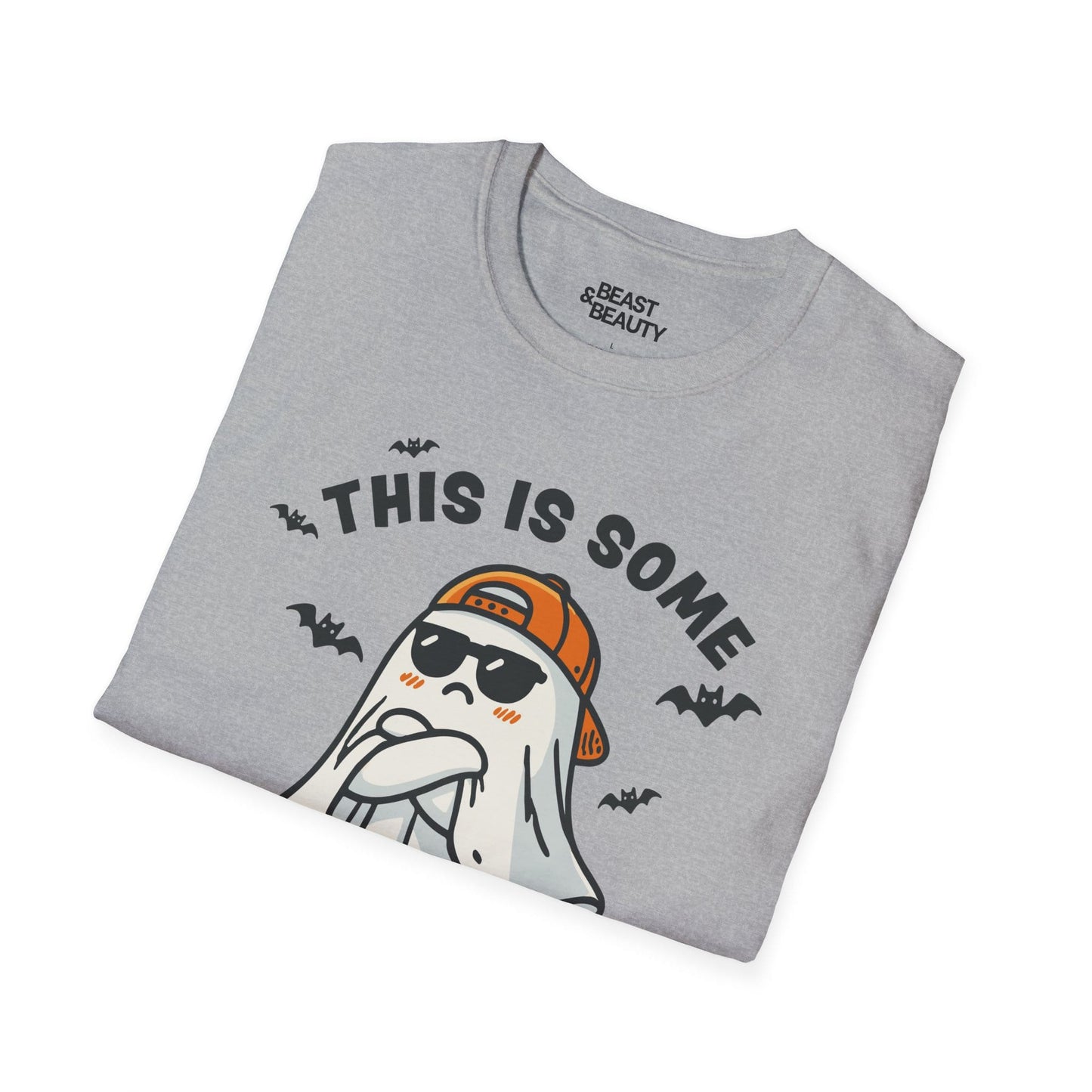 This Is Some Boo Sheet Funny Ghost Halloween T-Shirt gift_idea unique_gift personalised_gift