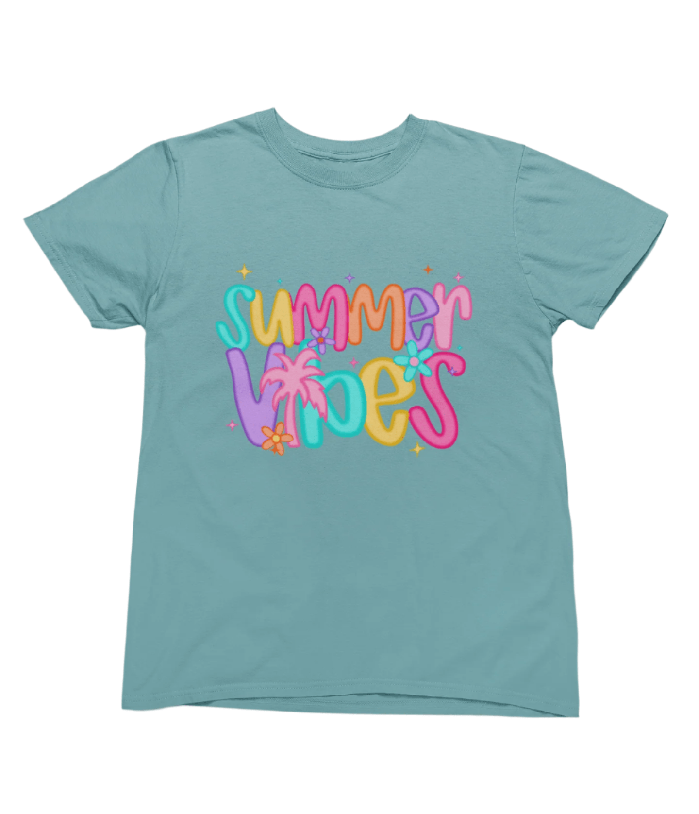 My Store Vacay Sweatshirt T-Shirt / small / Seafoam Blue Summer Vibes T-Shirt & Sweatshirt – Fun Seafoam Blue Retro Design