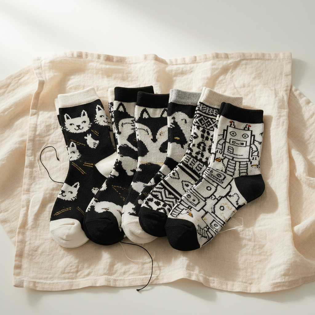 official socks — Beast & Beauty collection