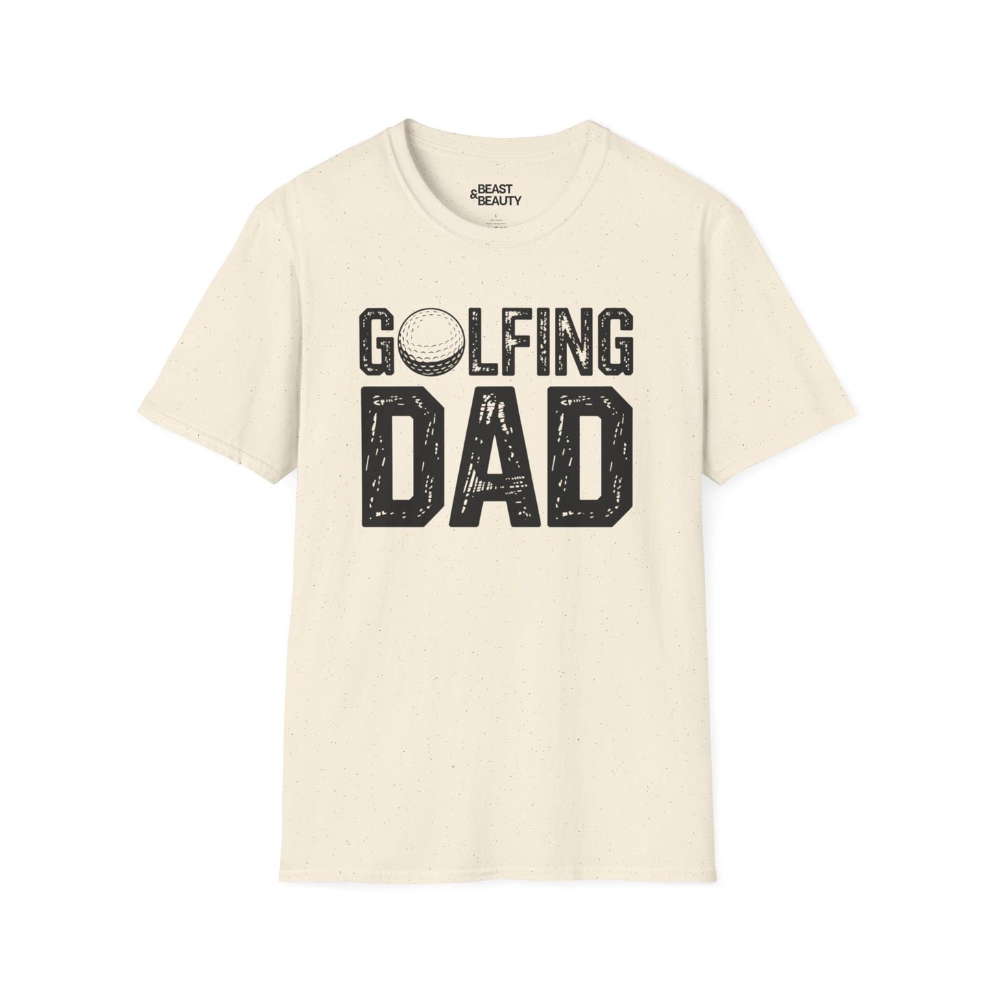 Golfing Dad Father's Day T-Shirt Printify