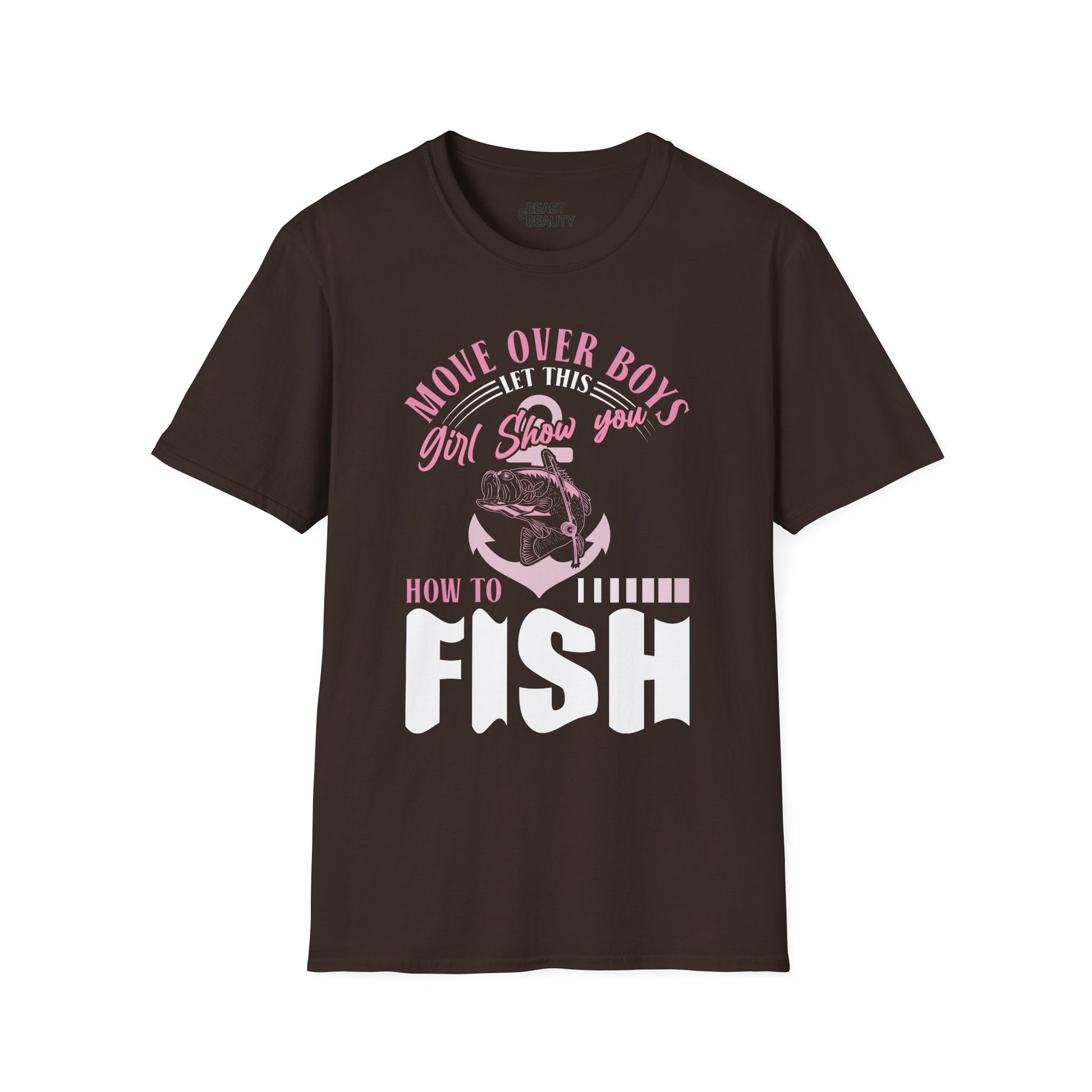 Move Over Boys Let This Girl Show You How To Fish T-Shirt Printify