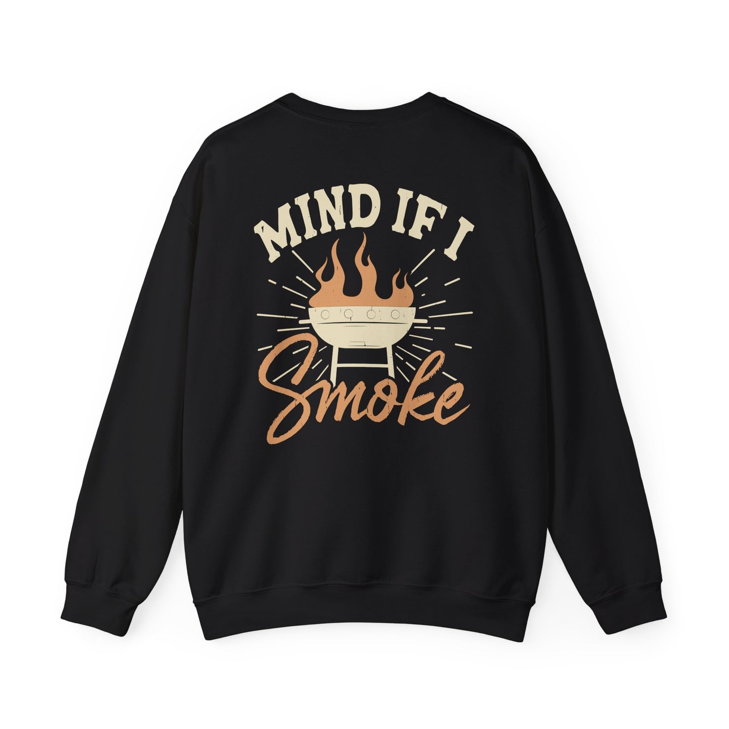 Mind If I Smoke BBQ Sweatshirt sweatshirt view 2