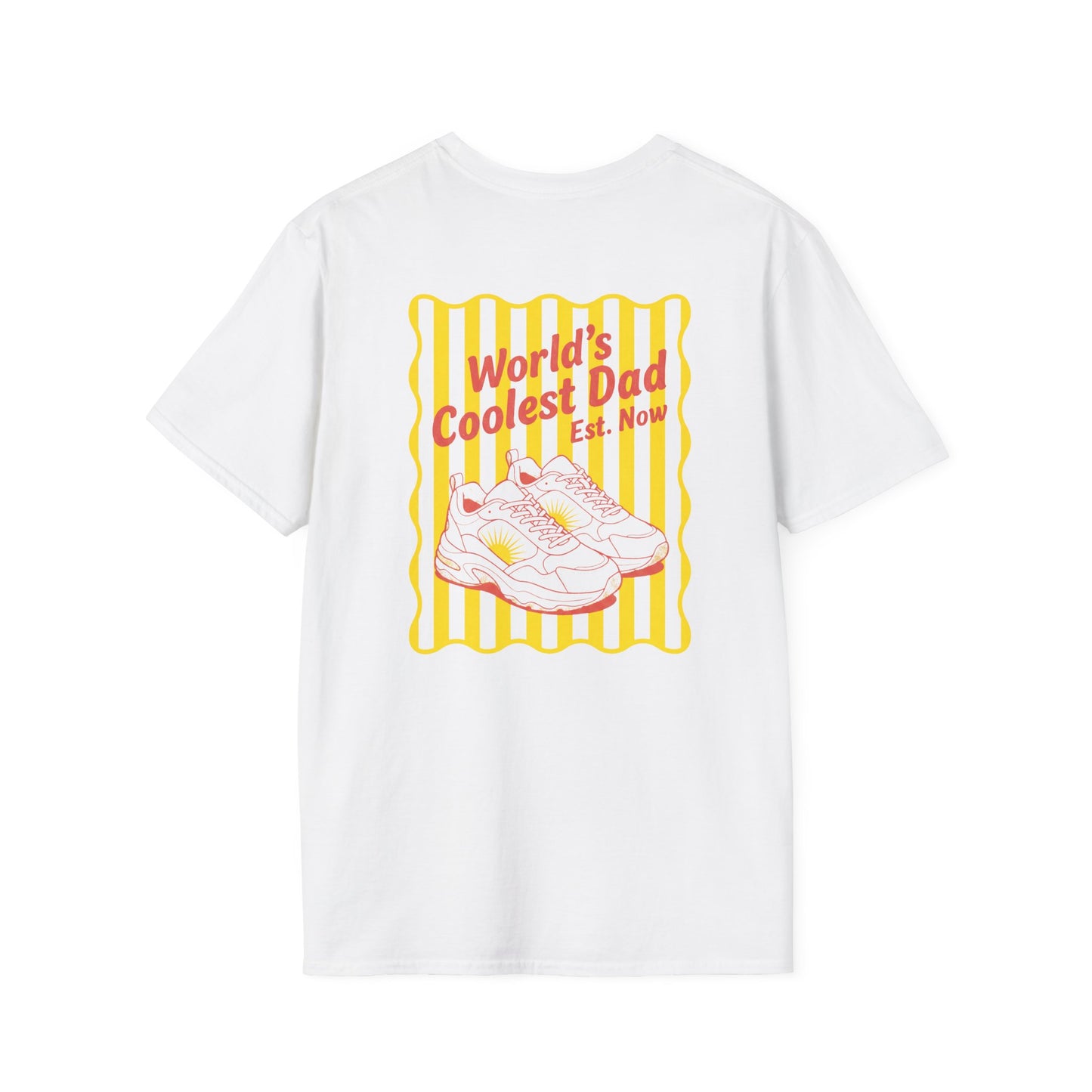 World's Coolest Dad Est. Now Vintage T-Shirt Printify