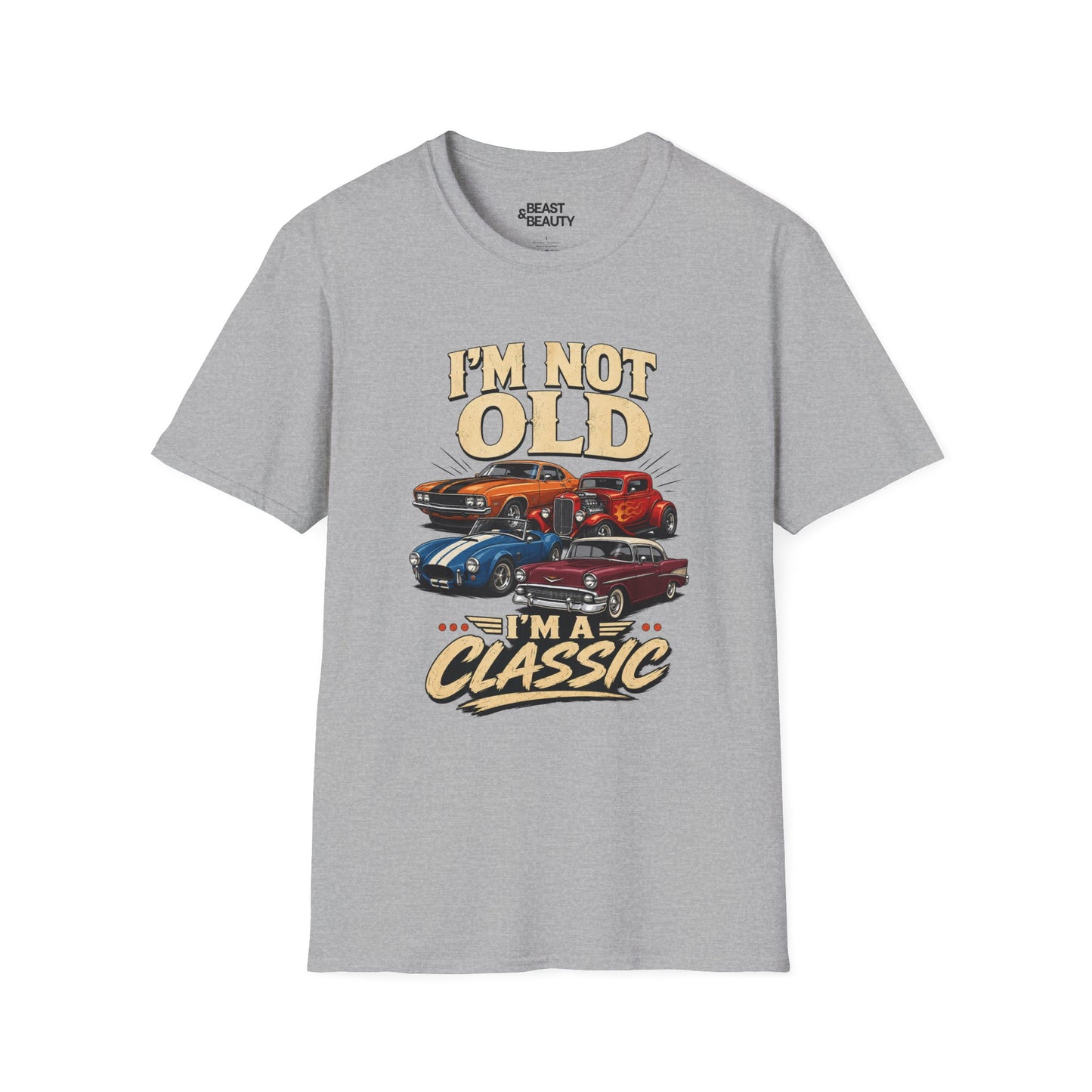 I'm Not Old, I'm a Classic Car Dad T-Shirt Printify