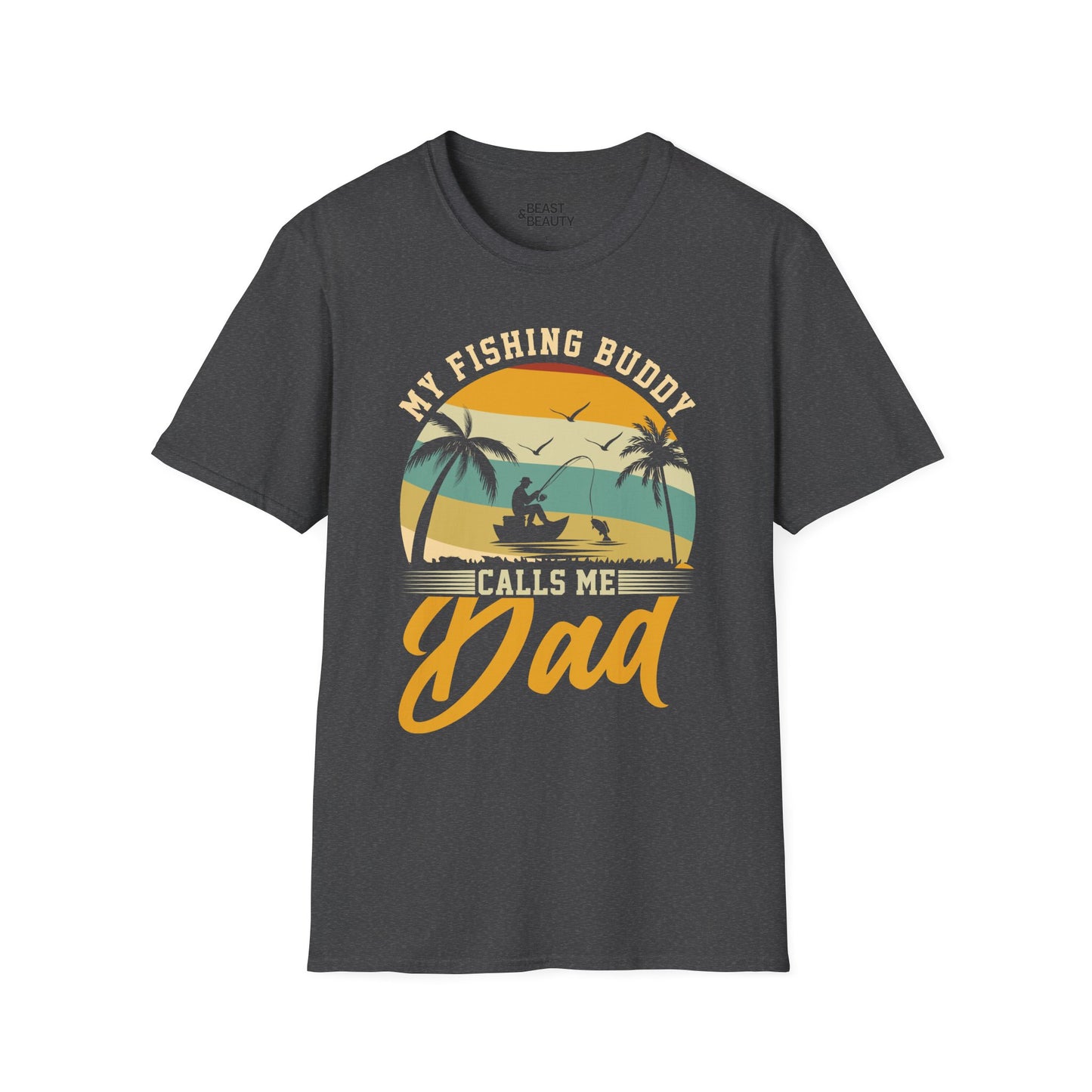 My Fishing Buddies Call Me Dad T-Shirt Printify
