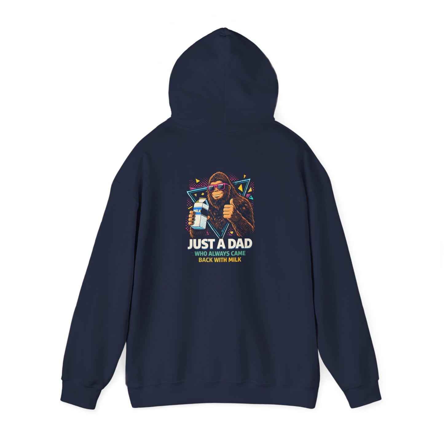 Just a Dad Who Always Came Back With Milk Hoodie Printify
