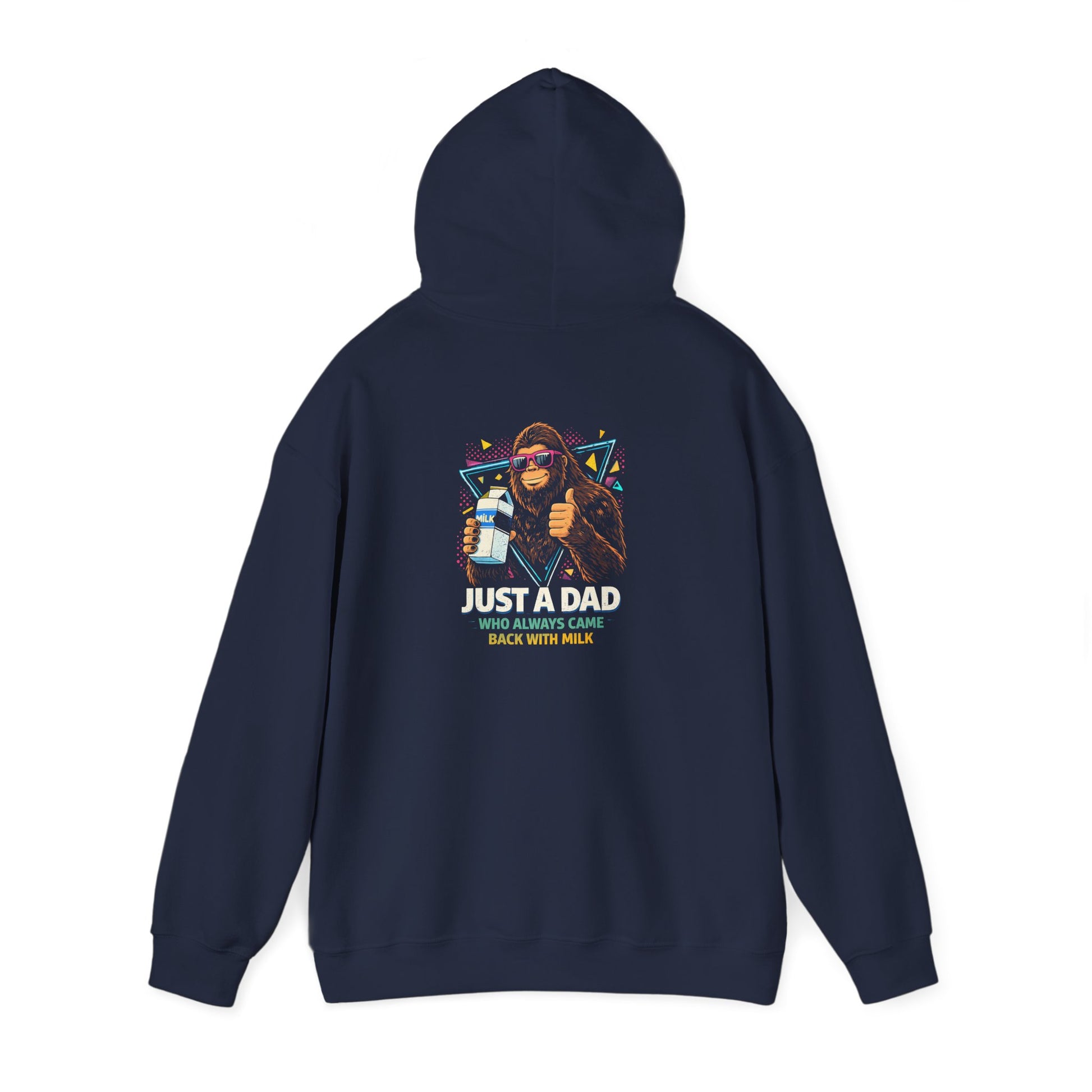 Just a Dad Who Always Came Back With Milk Hoodie Printify