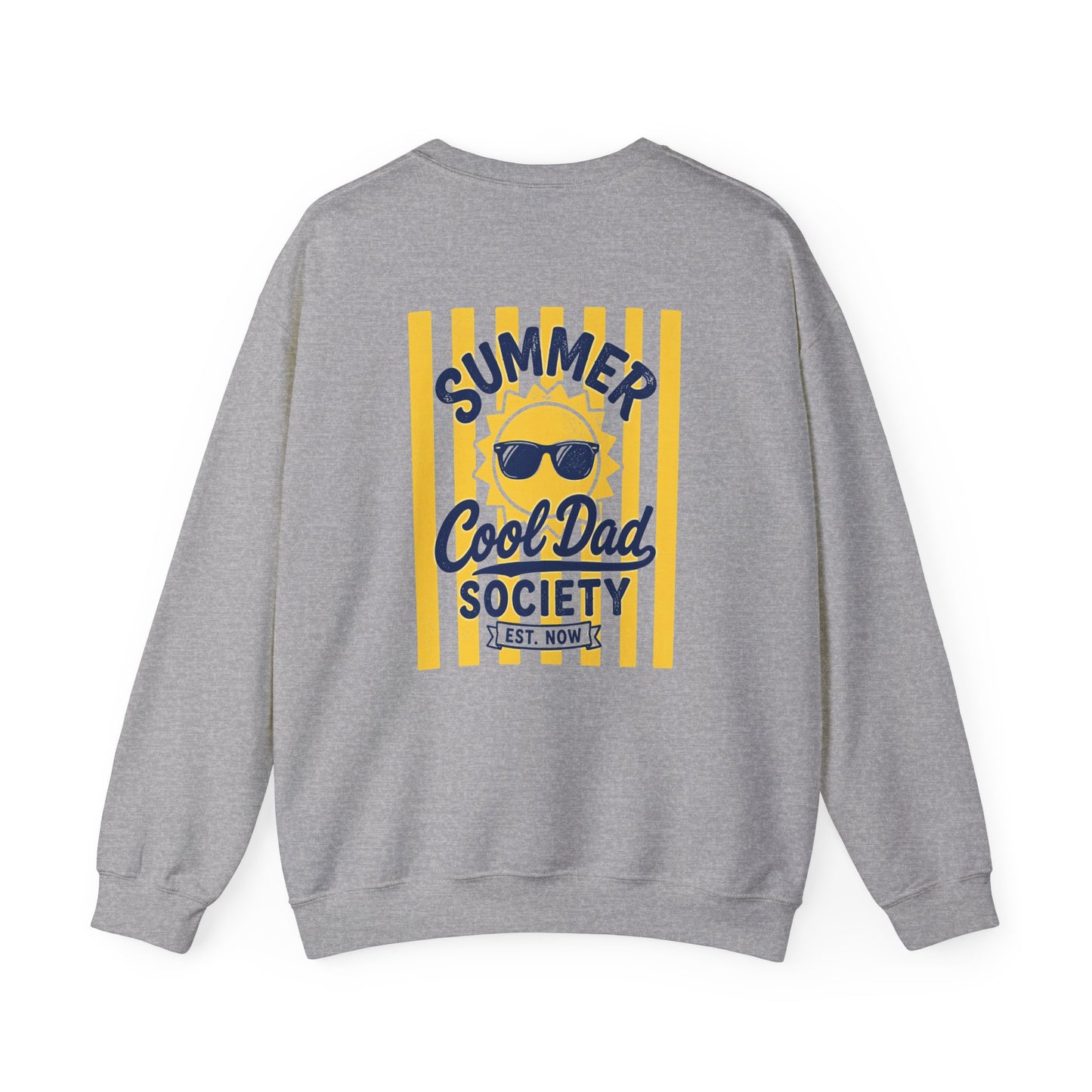 Summer Cool Dad Society Sweatshirt Printify