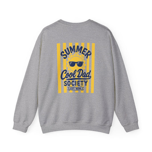 Summer Cool Dad Society Sweatshirt Printify
