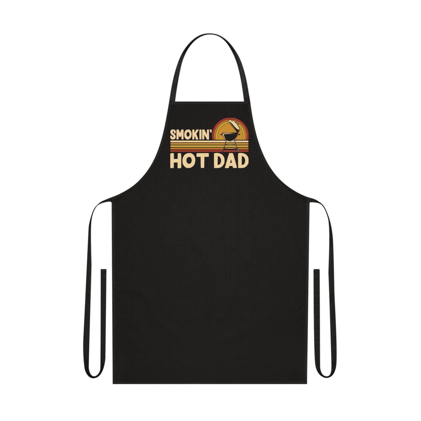 Smokin' Hot Dad BBQ Apron Printify