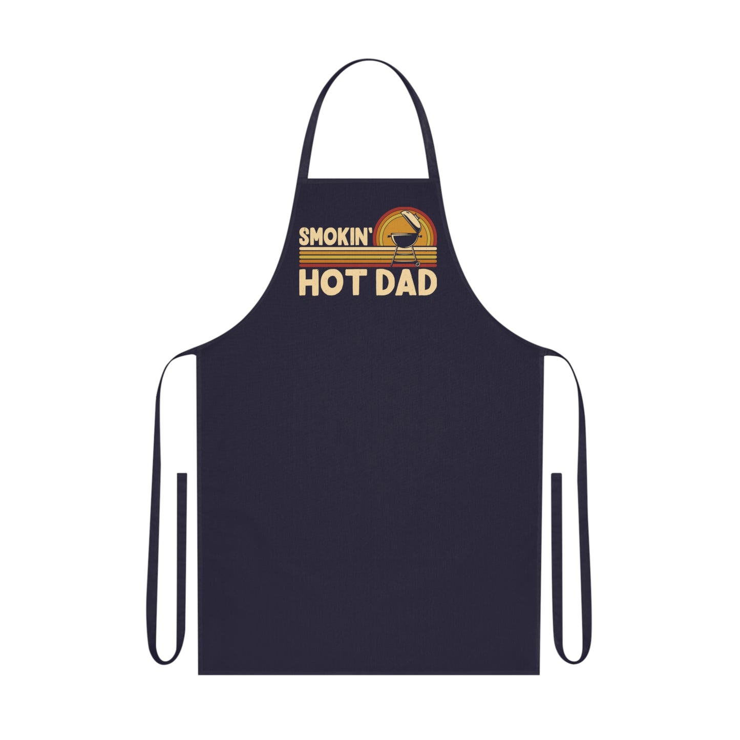 Smokin' Hot Dad BBQ Apron Printify