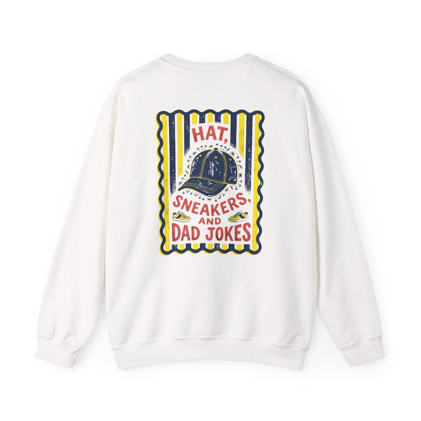 Dad Jokes Lifestyle Sweatshirt Printify