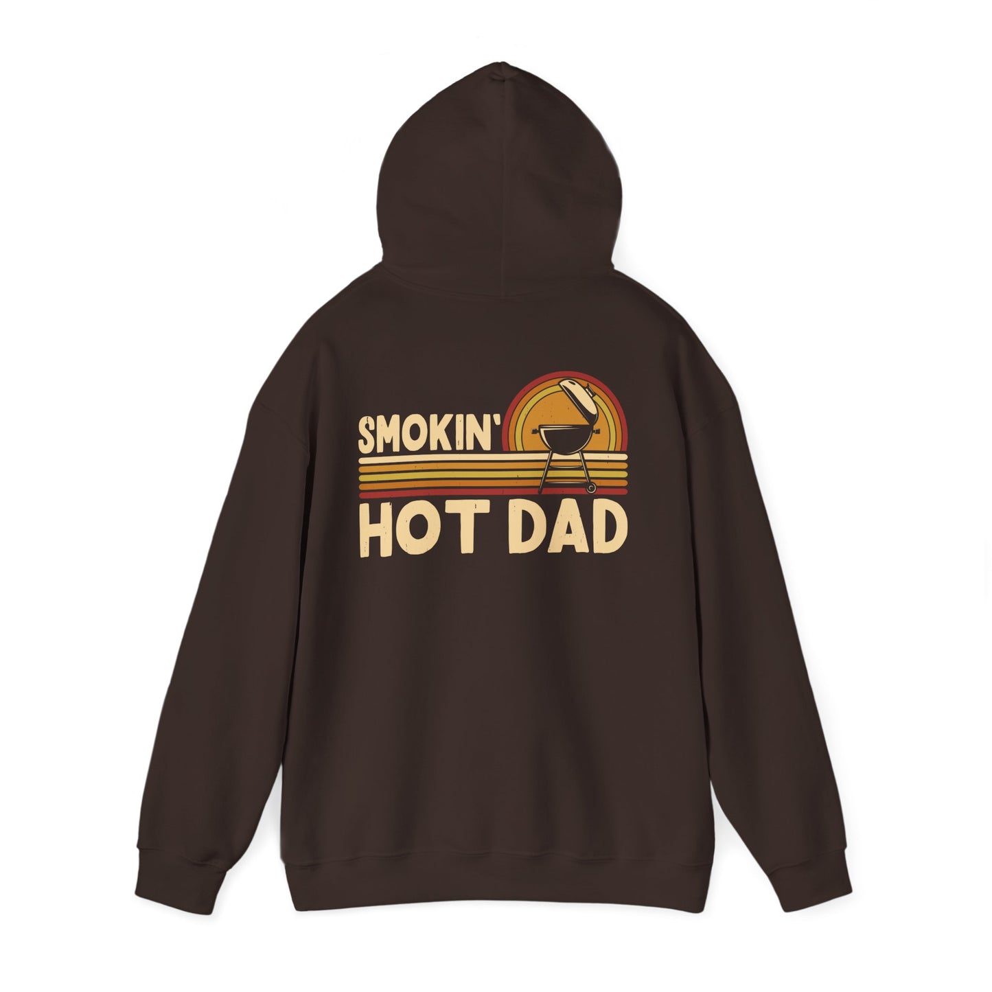 Smokin' Hot Dad BBQ Hoodie Printify