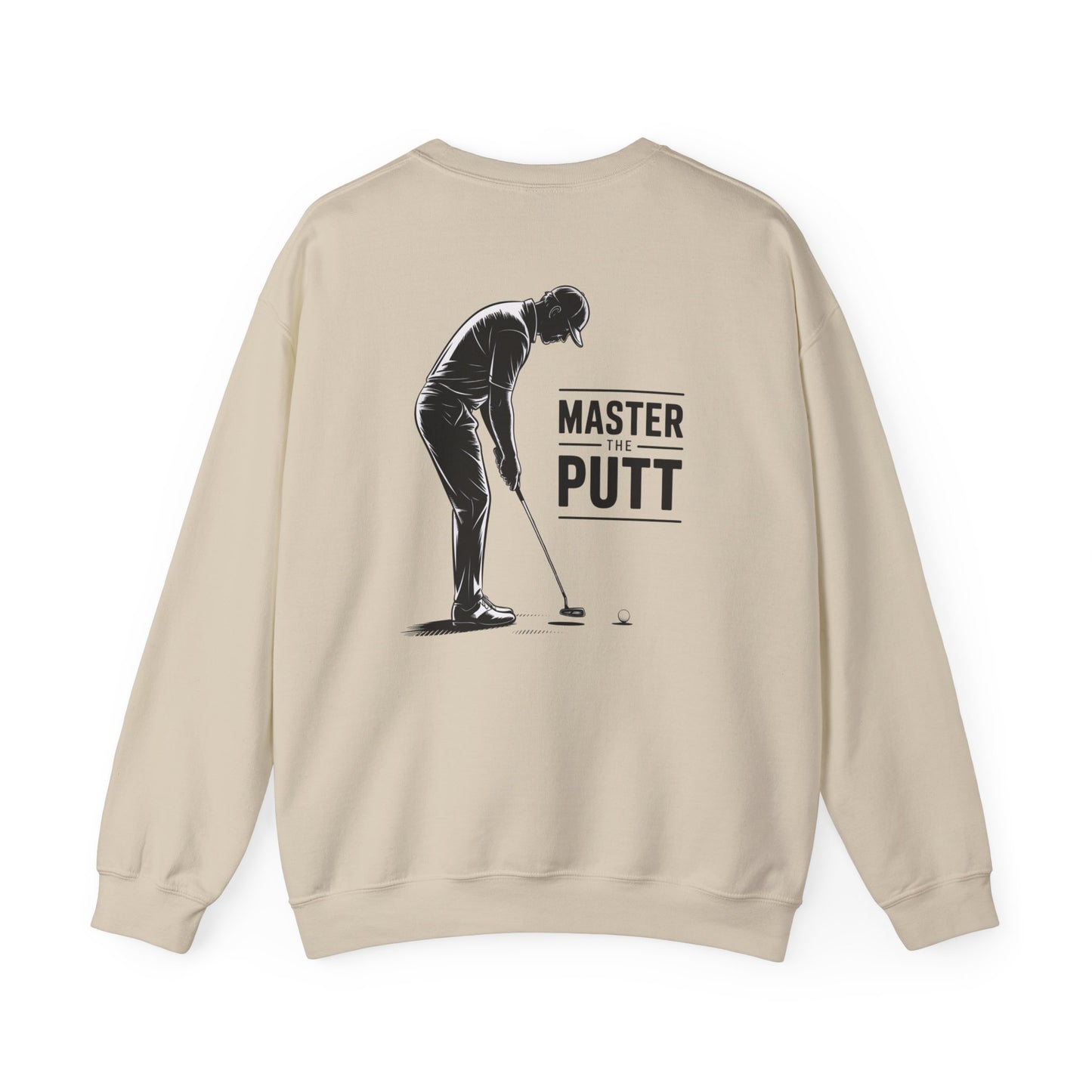 Master The Putt Golf Sweatshirt Printify