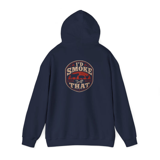 I'd Smoke That BBQ Hoodie hoodie view 2