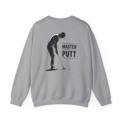 Master The Putt Golf Sweatshirt Printify