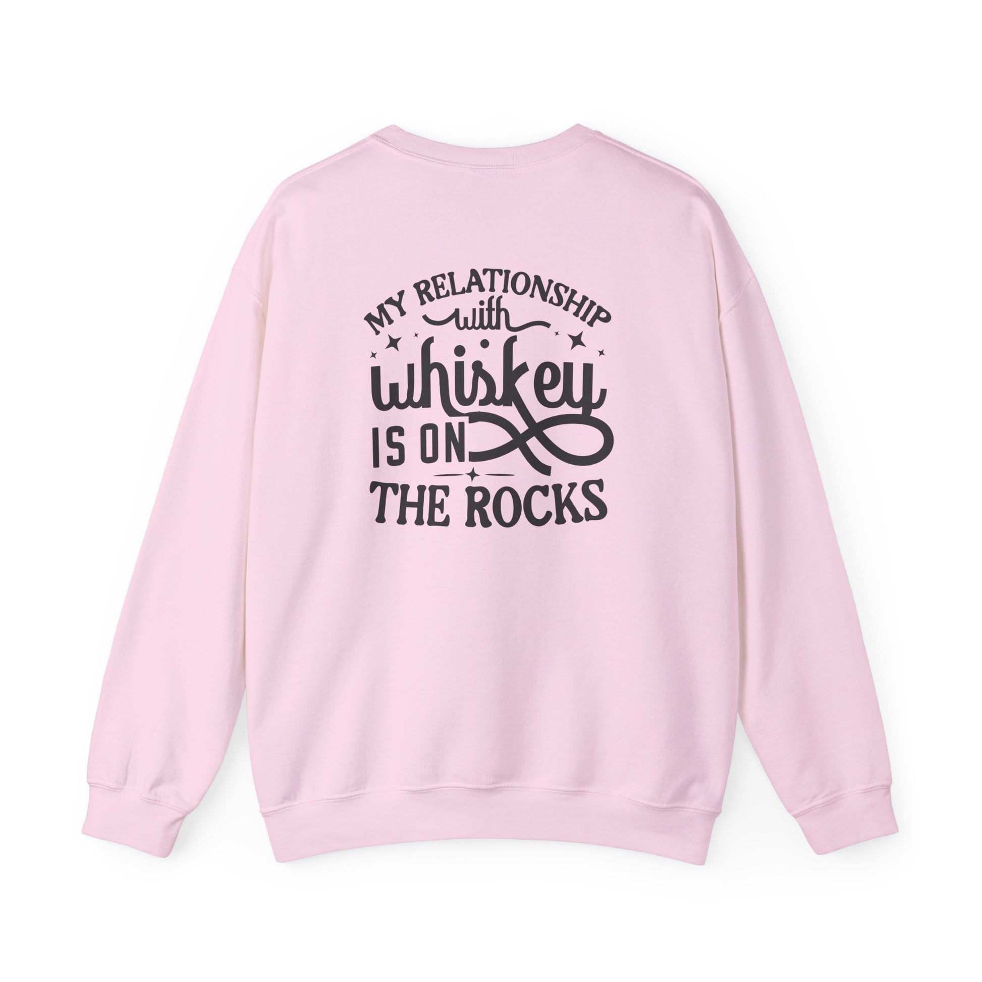 My Relationship With Whiskey Is On The Rocks Sweatshirt Printify