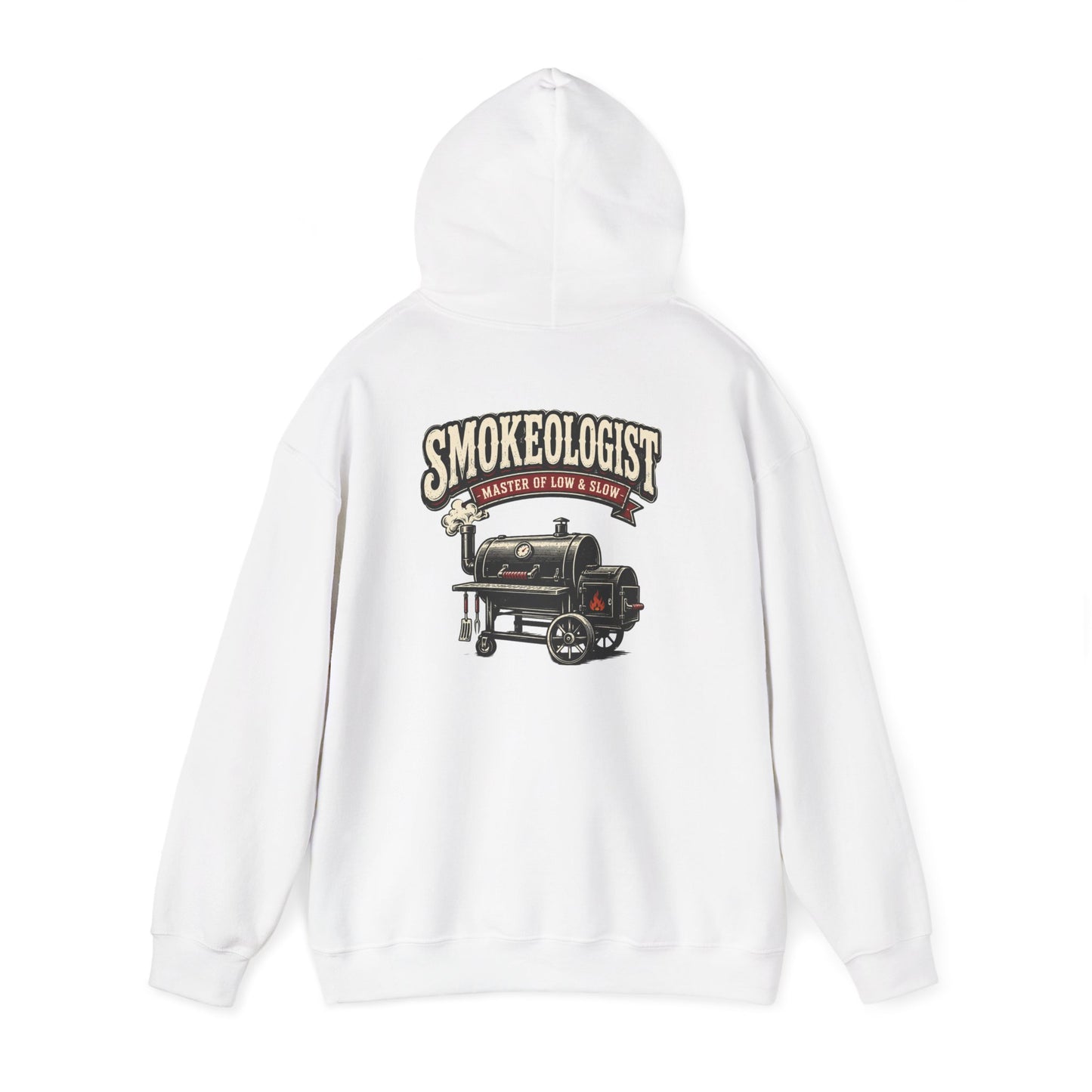 Smokeologist Master of Low & Slow BBQ Hoodie hoodie view 3