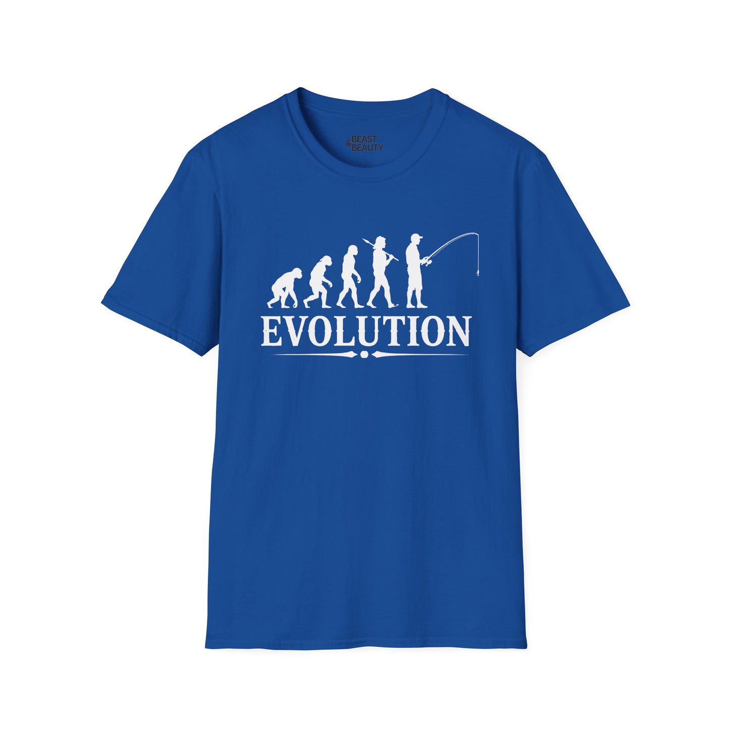 Fishing Evolution T-Shirt Printify