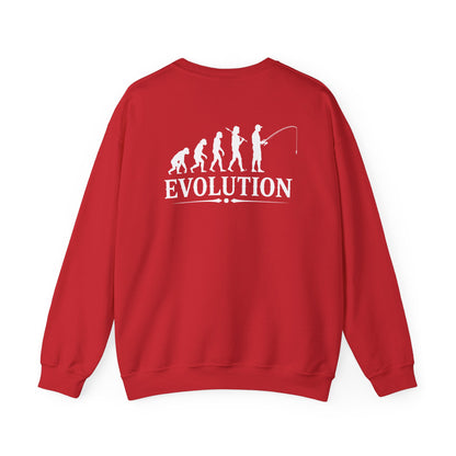 Fishing Evolution Sweatshirt Printify