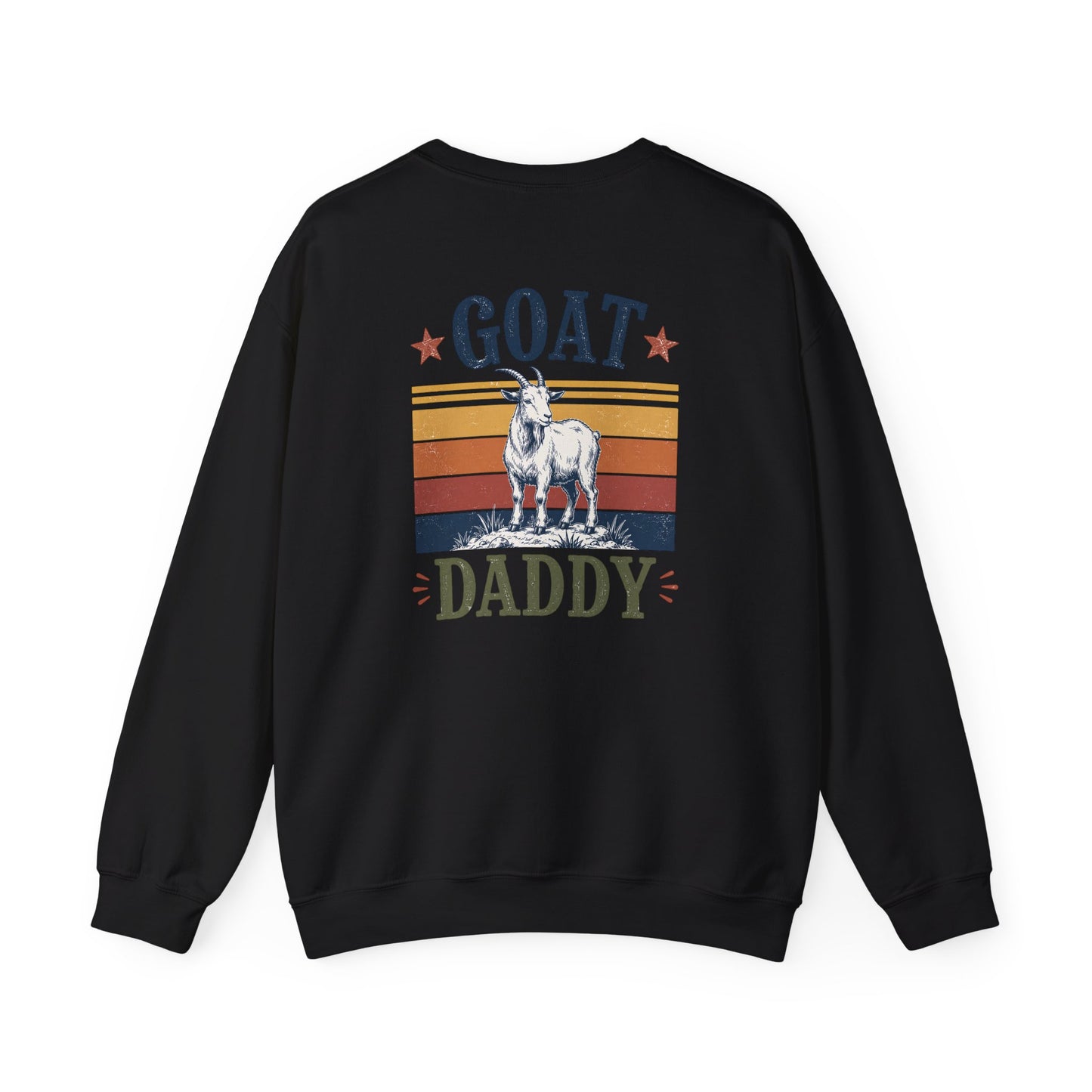 GOAT Daddy Funny Dad Sweatshirt Printify
