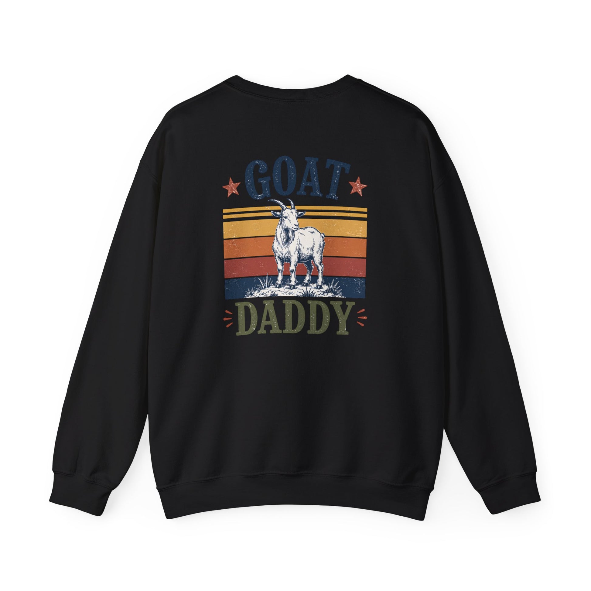 GOAT Daddy Funny Dad Sweatshirt Printify