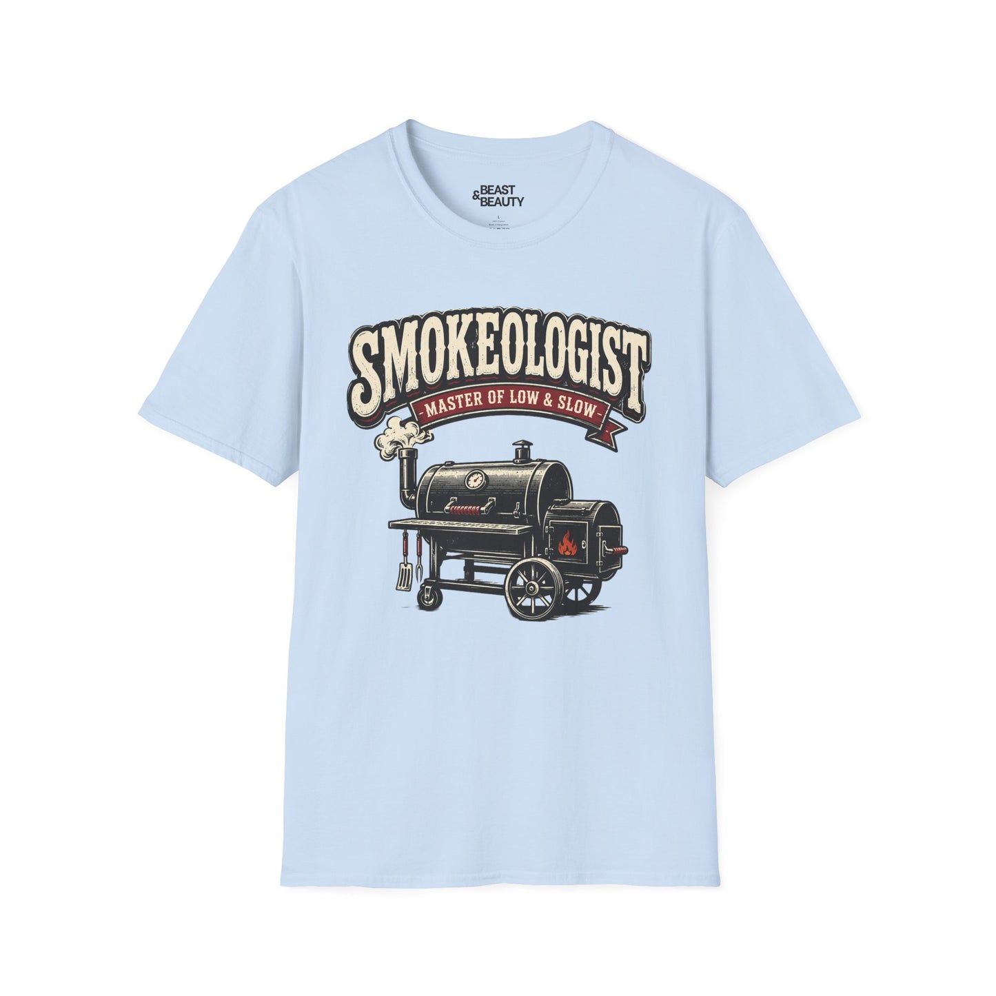 Smokeologist Master of Low & Slow T-Shirt Printify