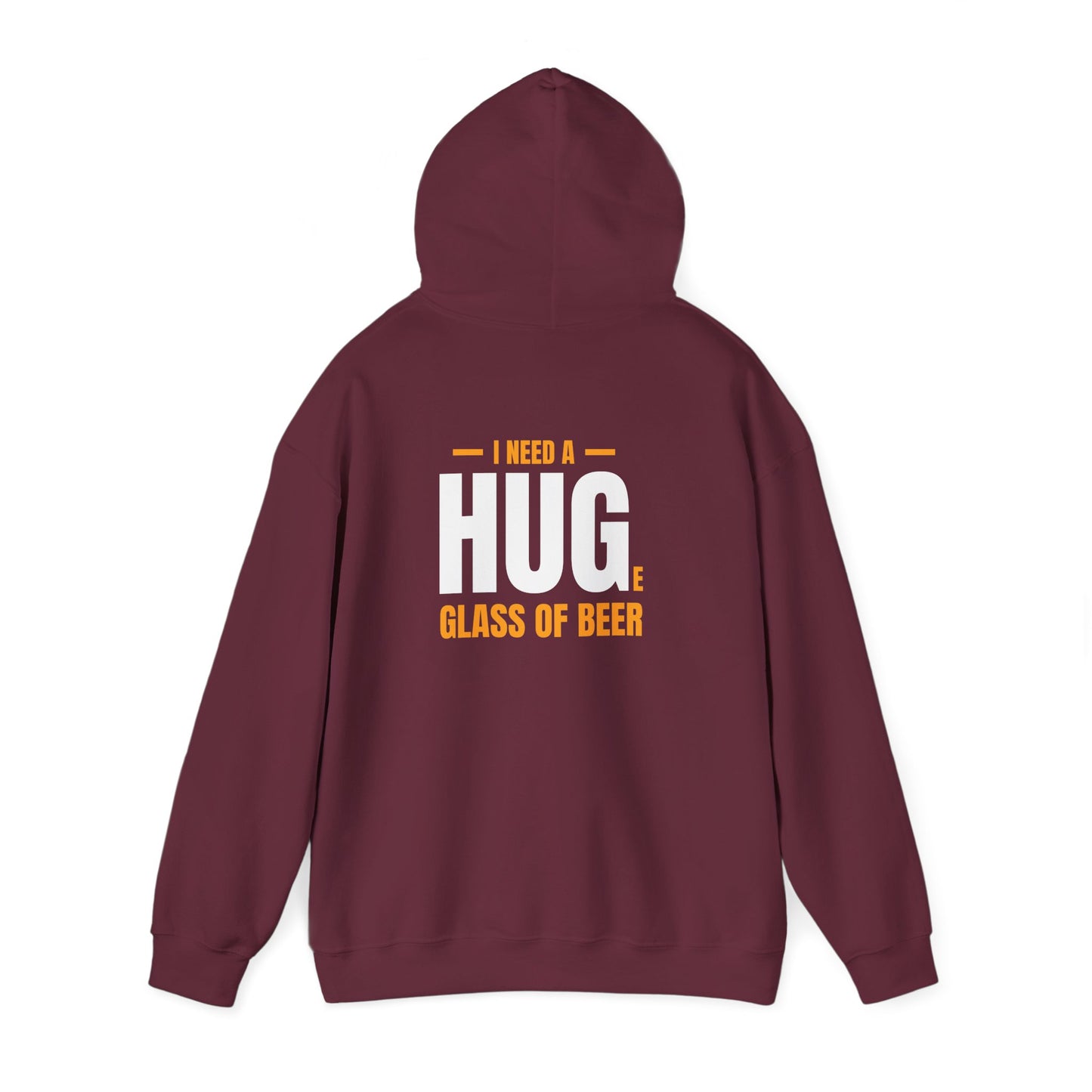 I Need a Huge Glass of Beer Hoodie hoodie view 5