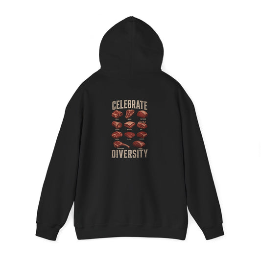 Celebrate Diversity BBQ Hoodie Printify