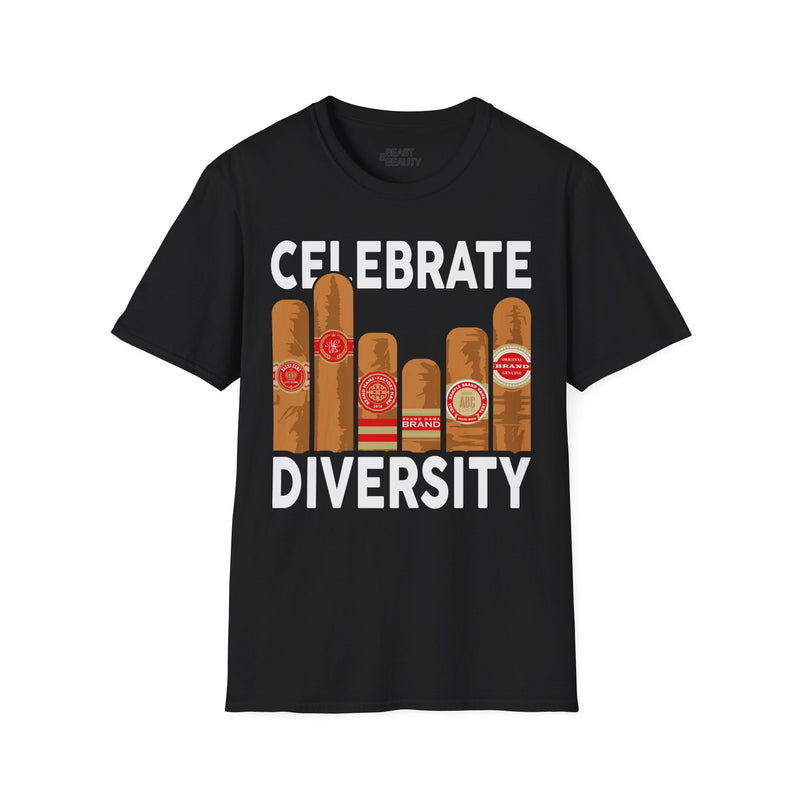 Celebrate Diversity Cigar Lover T-Shirt