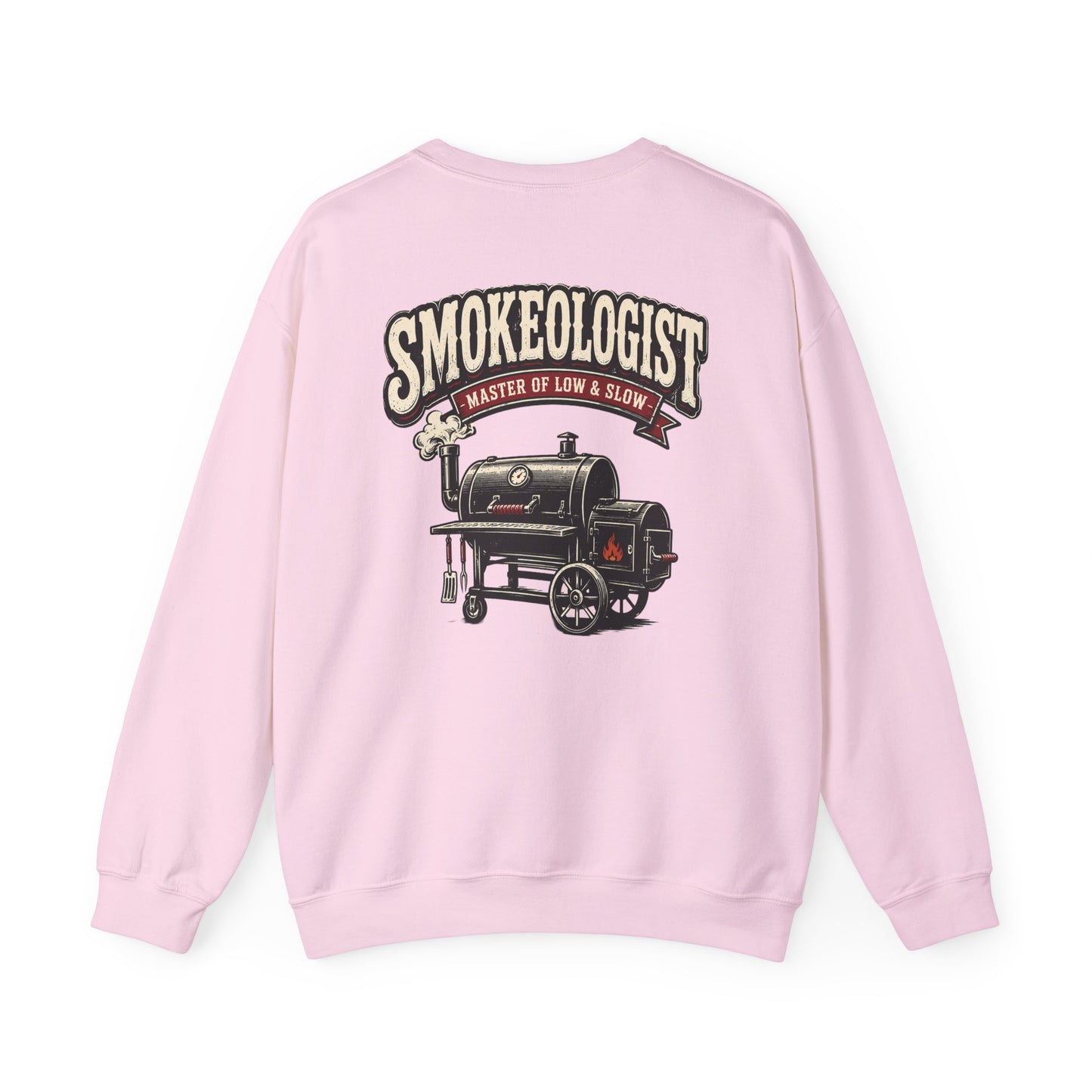 Smokeologist Master of Low & Slow BBQ Sweatshirt Printify
