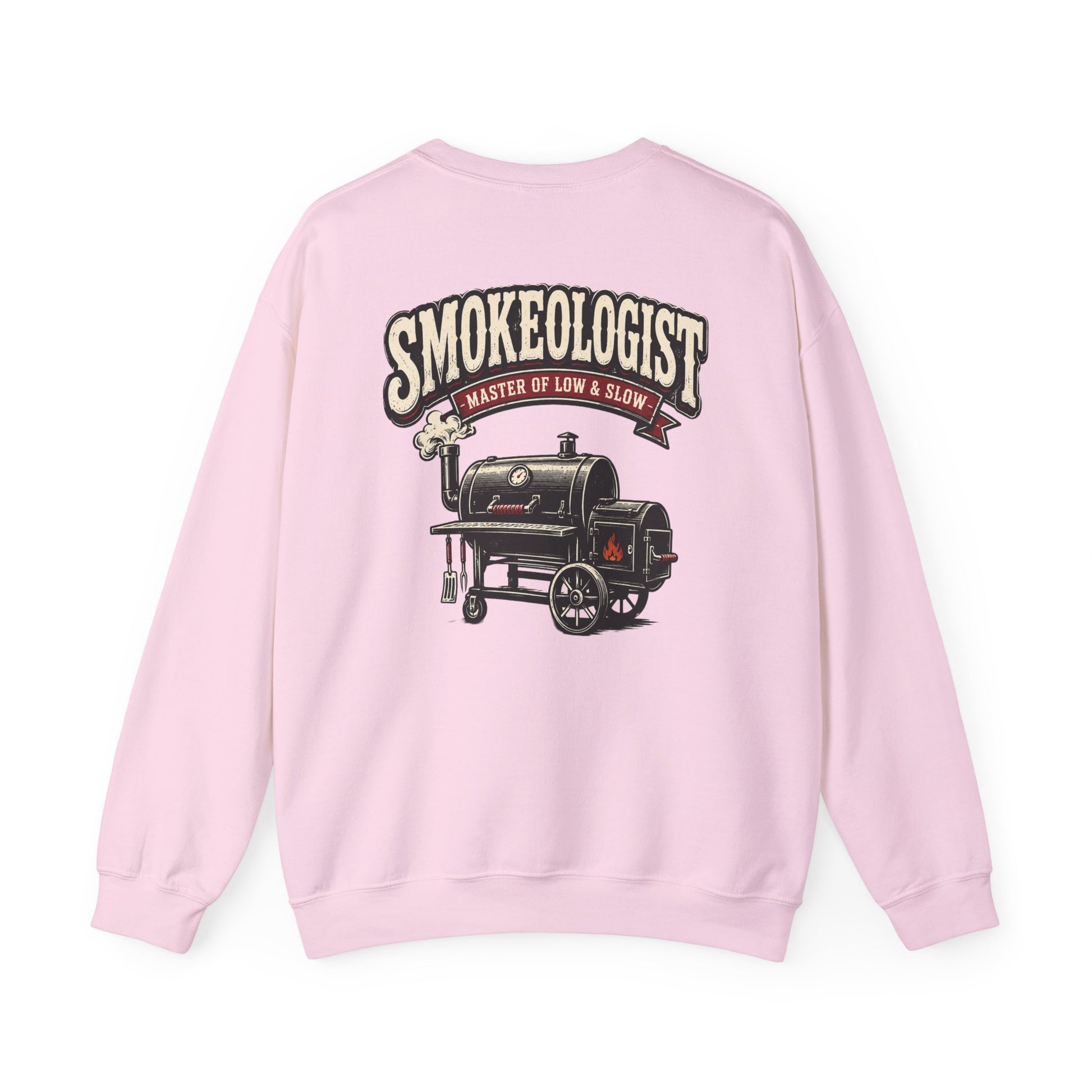 Smokeologist Master of Low & Slow BBQ Sweatshirt Printify