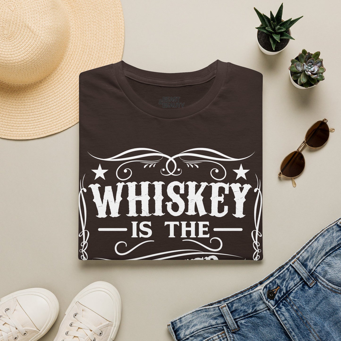 Whiskey Is the Answer T-Shirt Printify