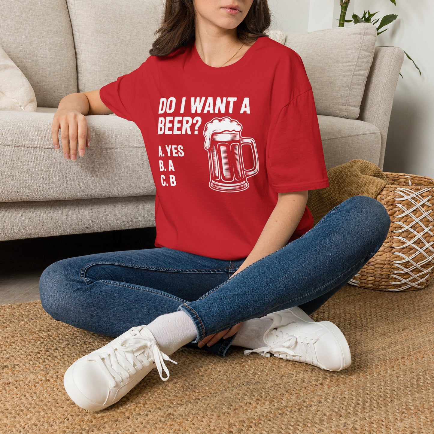 Do I Want a Beer Dad T-Shirt Printify