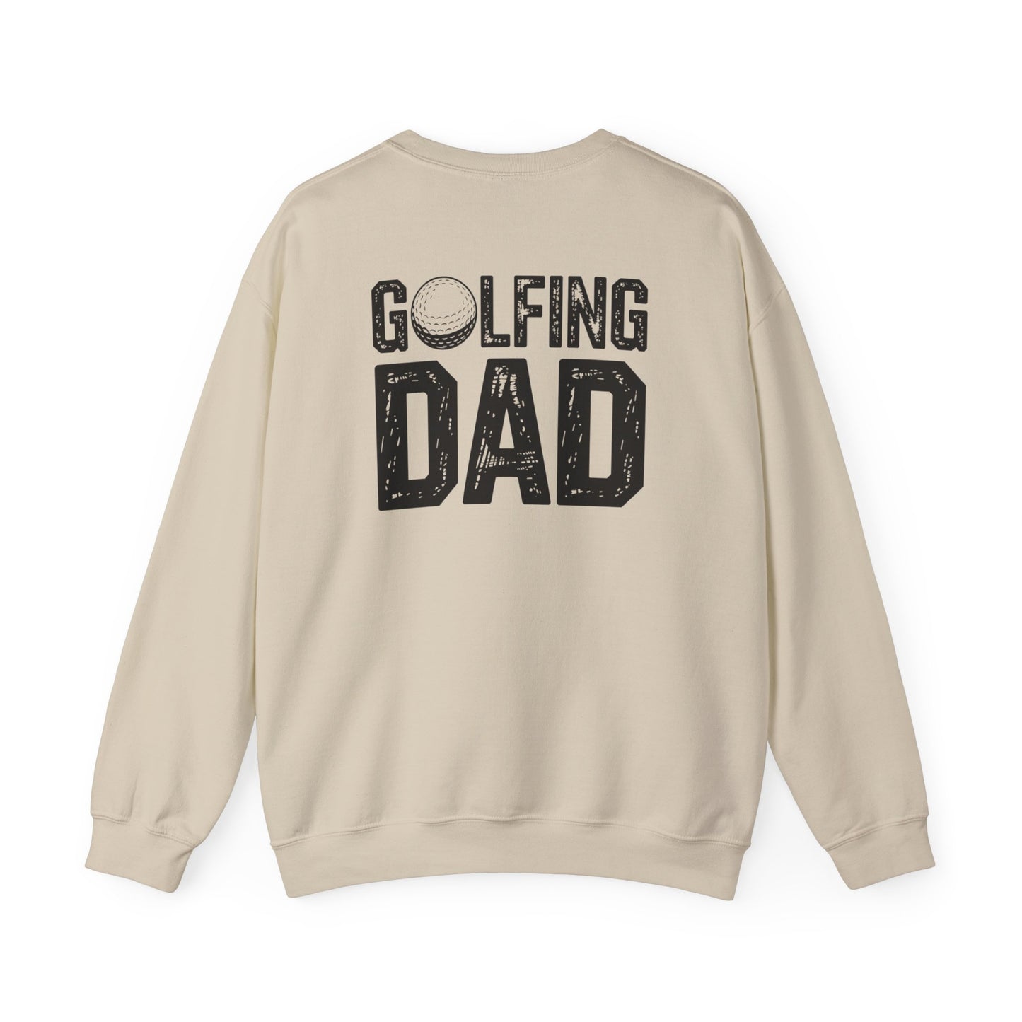 Golfing Dad Sweatshirt Printify