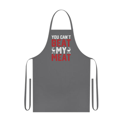 You Can't Beat My Meat BBQ Apron Printify