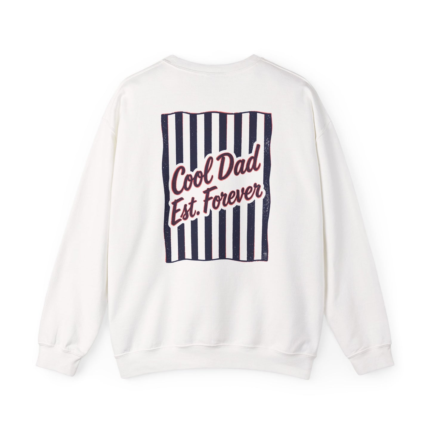 Cool Dad Est. Forever Retro Dad Sweatshirt Printify