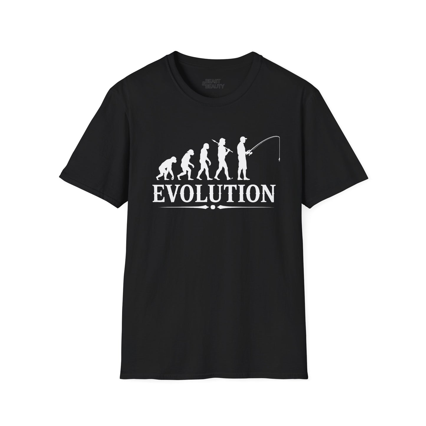 Fishing Evolution T-Shirt Printify