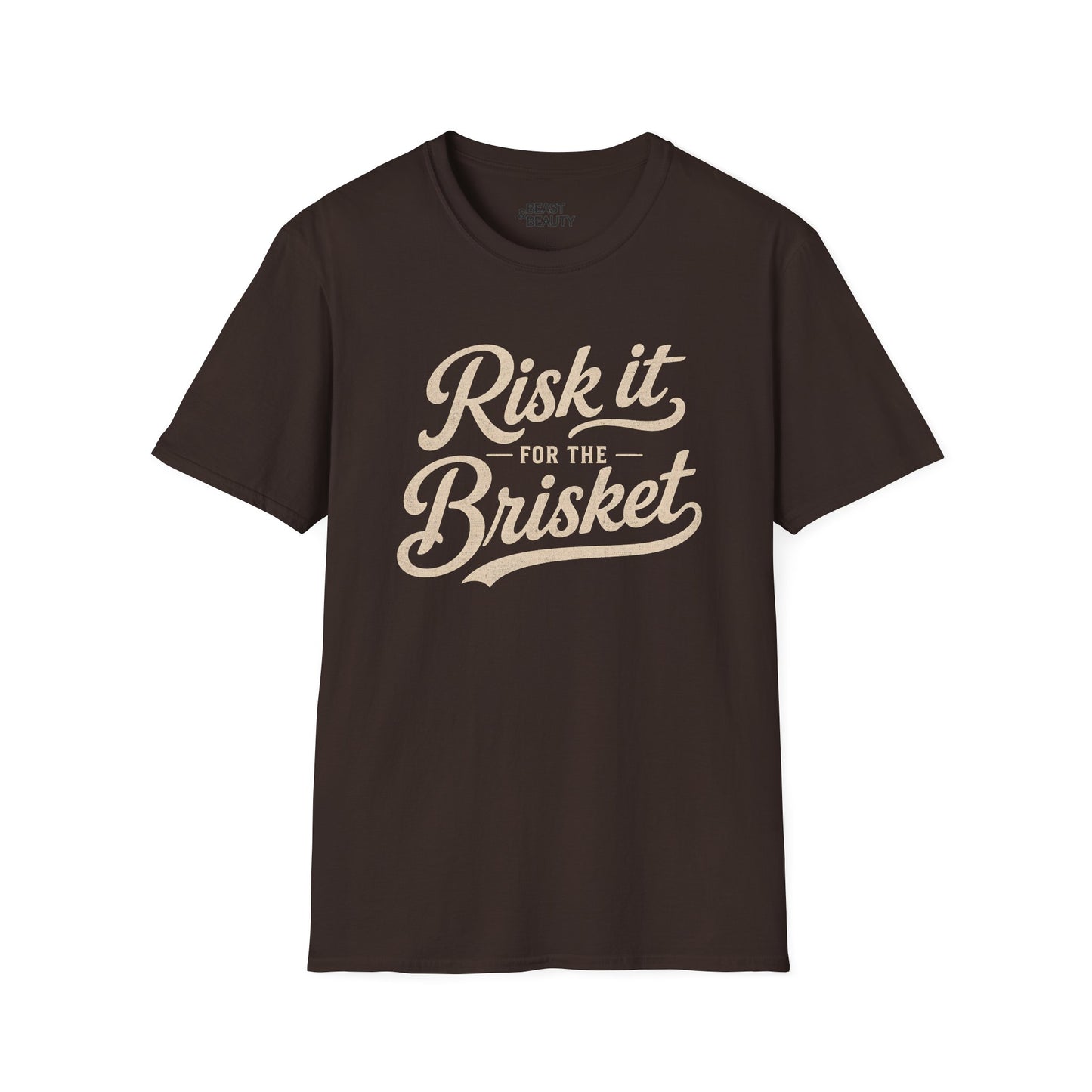 Risk It For The Brisket BBQ T-Shirt Printify