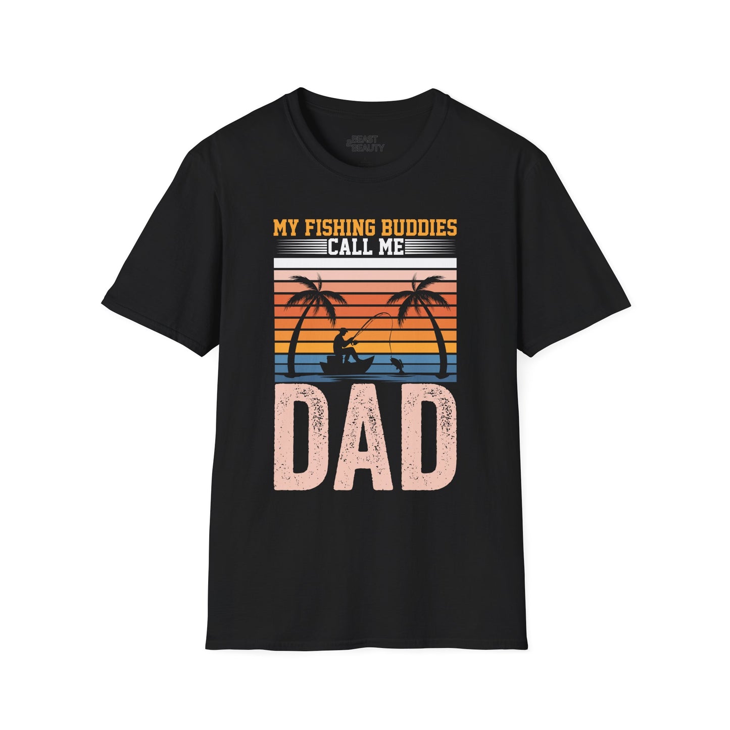 My Fishing Buddies Call Me Dad T-Shirt Printify