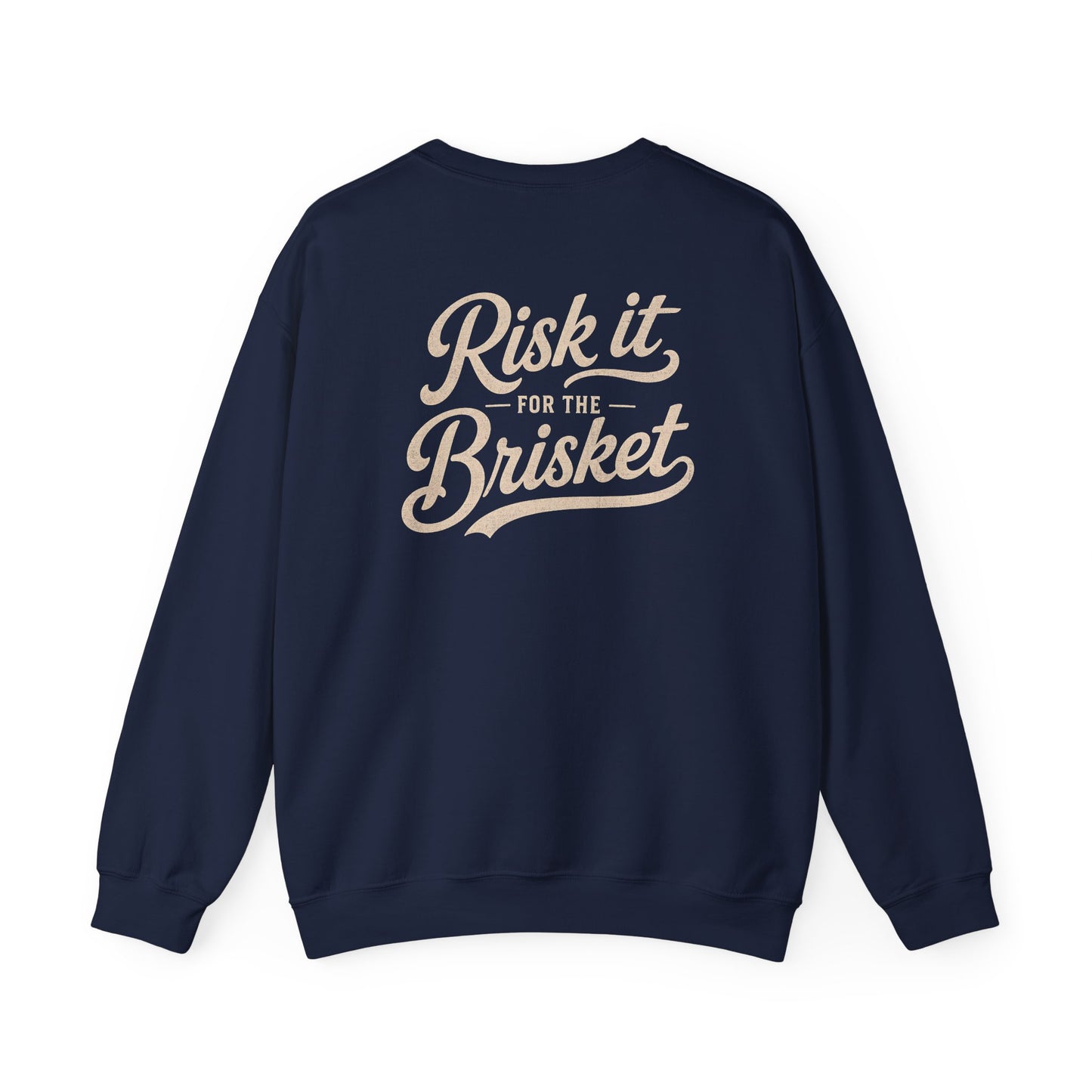Risk It for the Brisket BBQ Sweatshirt sweatshirt view 5