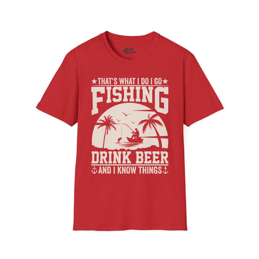 Sorry I Wasn't Listening I Was Thinking About Fishing T-Shirt Printify