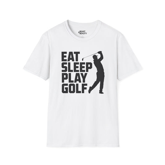 Eat Sleep Play Golf Dad T-Shirt Printify