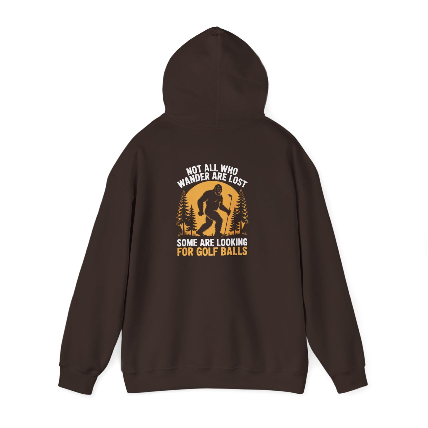 Not All Who Wander Are Lost Looking for Golf Balls Hoodie Printify