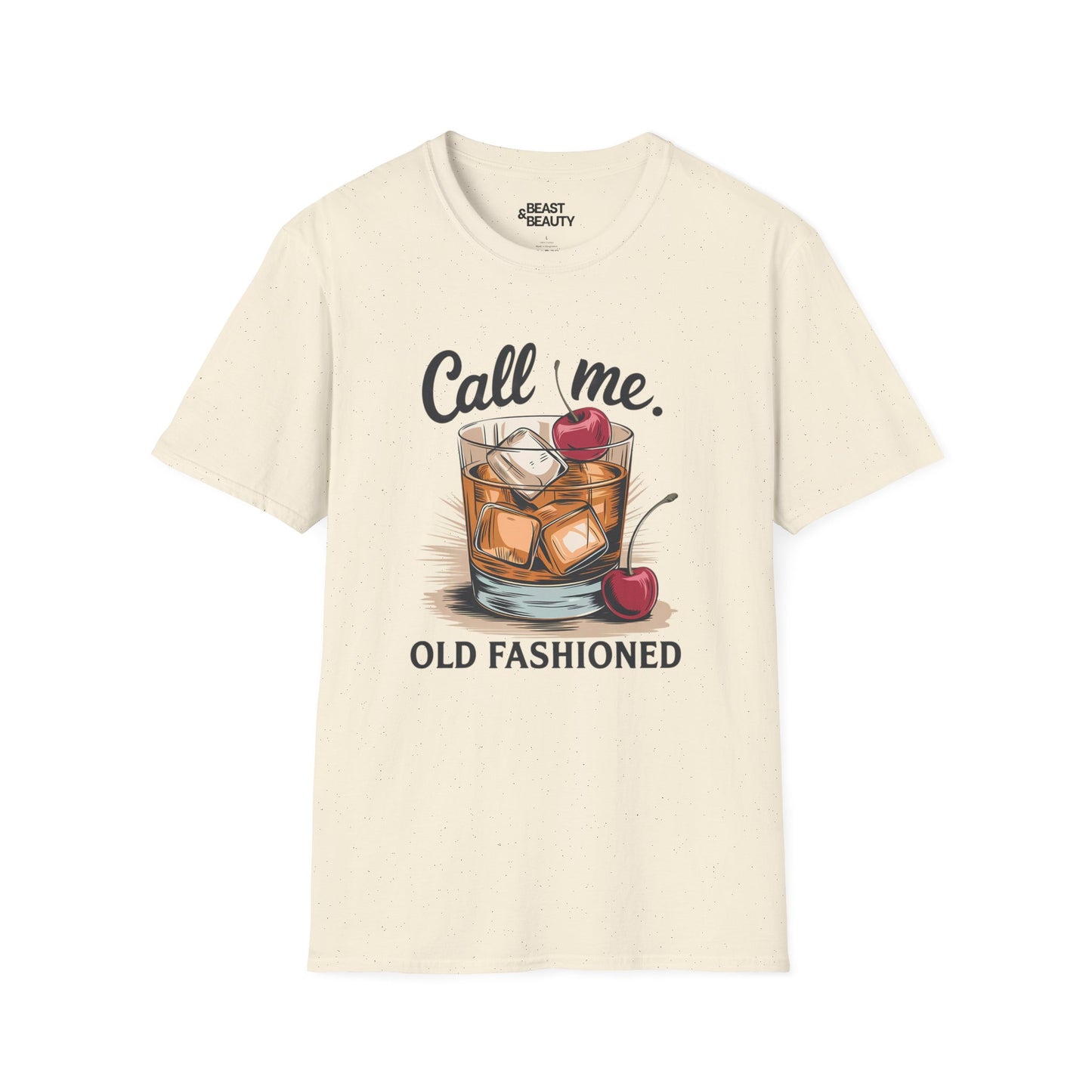 Call Me Old Fashioned Cocktail Lover T-Shirt Printify