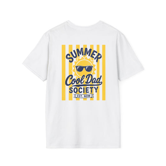 Summer Cool Dad Society T-Shirt Printify