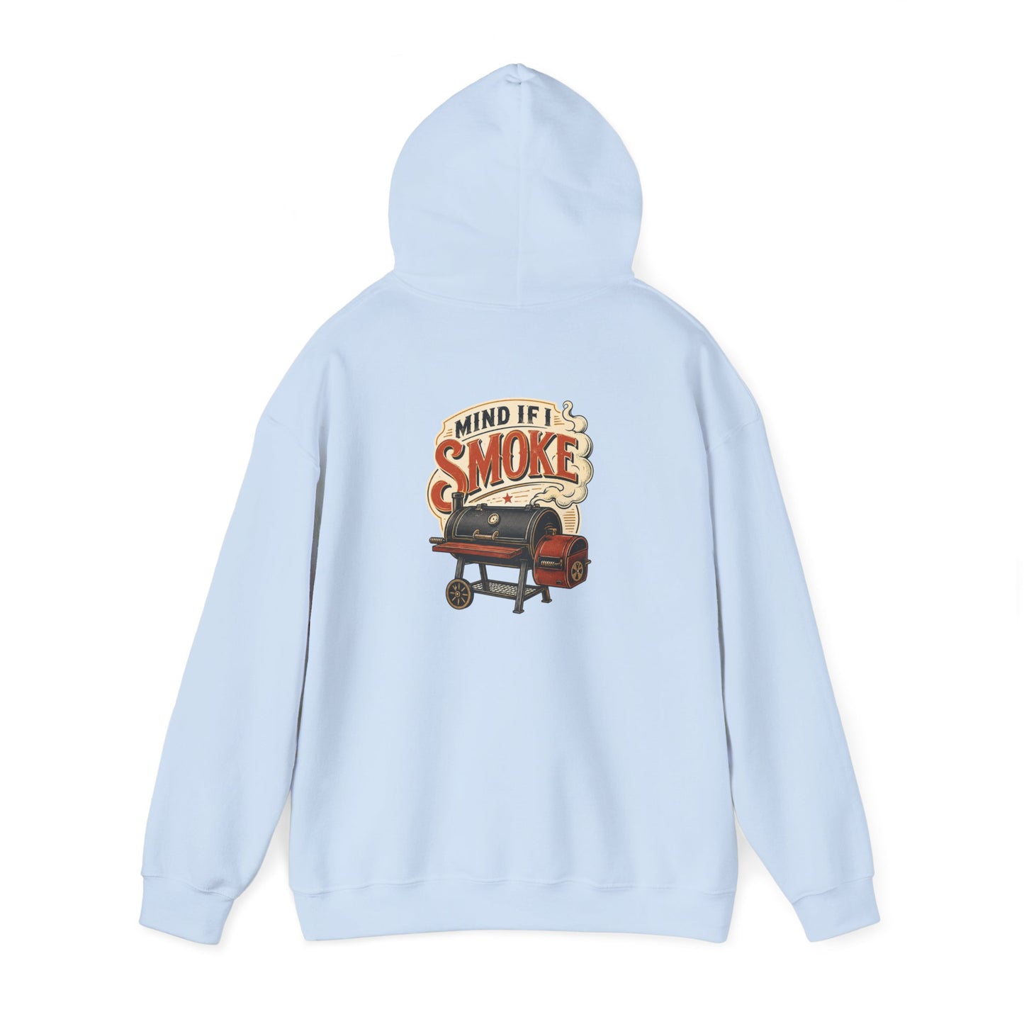 Mind If I Smoke BBQ Smoker Hoodie — graphic hoodie by Beast & Beauty