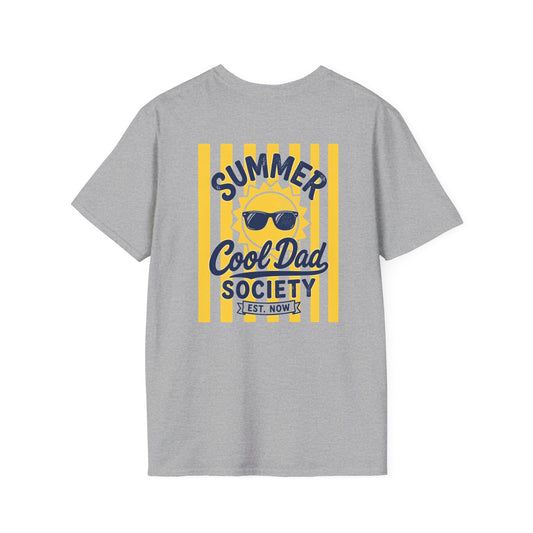 Summer Cool Dad Society T-Shirt Printify